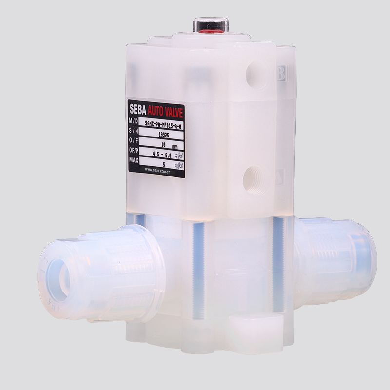 PFA pneumatic valve